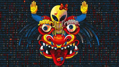 image of the Sticker graphic Henrys Maske