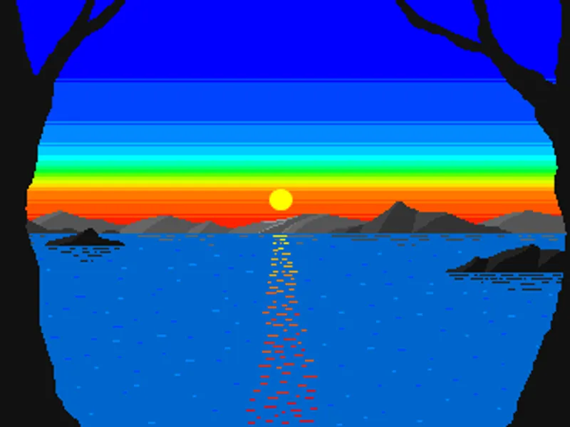 Lake Sunset by Razdee
